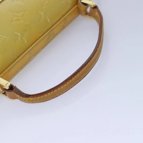 LOUIS VUITTON Monogram Vernis Spring street Hand Bag Gris M91029 LV Auth 84706 - Picture 7 of 16